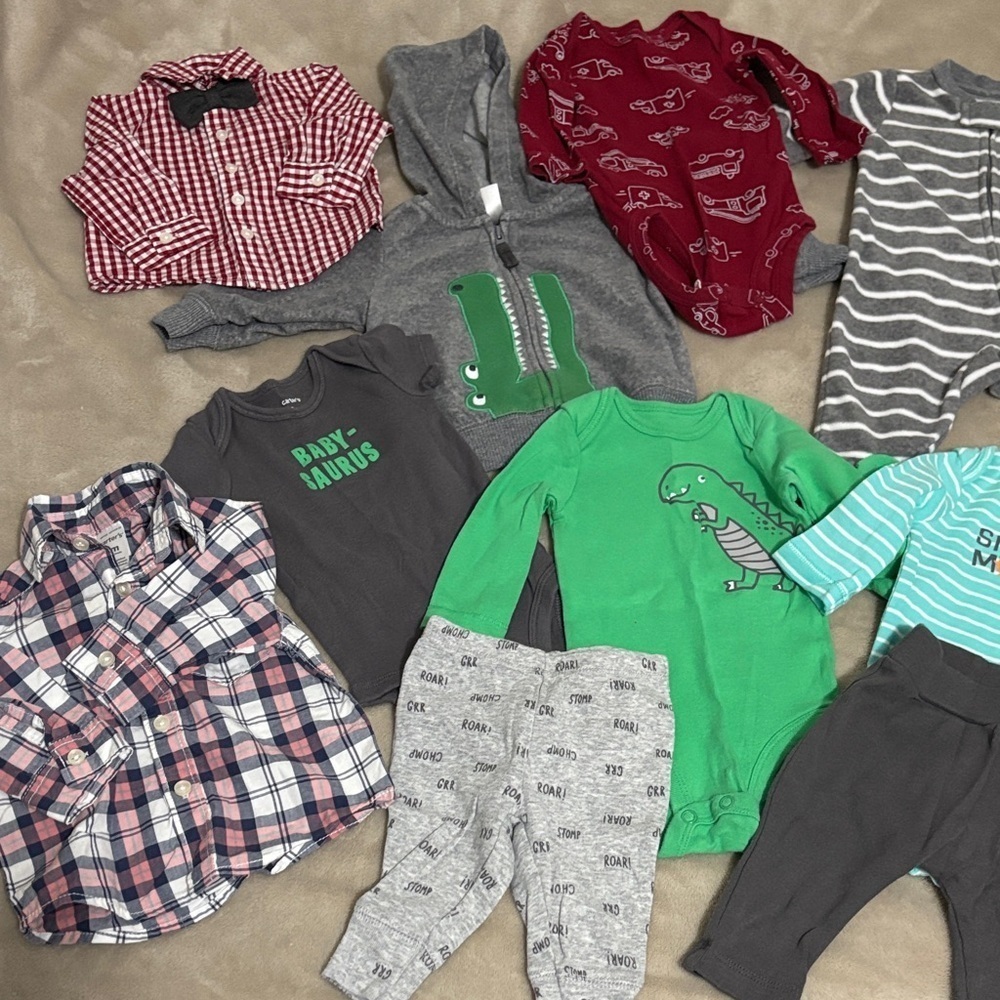 Bundle of 20 pieces Assorted Baby Clothing Set all size 3 months